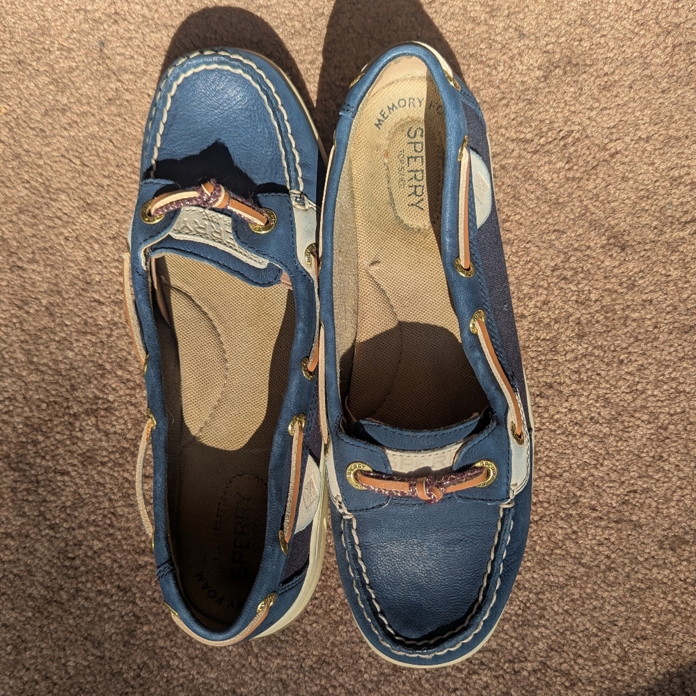 Sperry Navy Boat Shoes